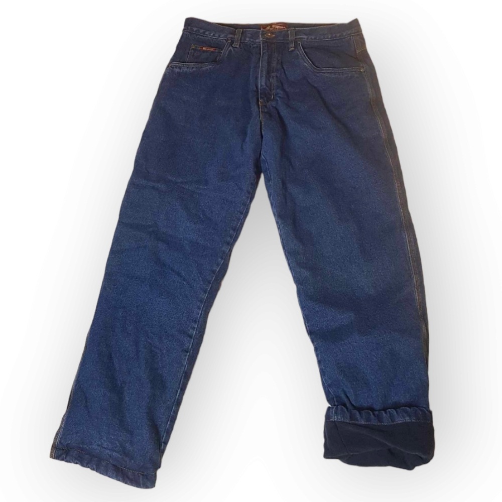 BC Clothing Co. Fleece lined straight leg work winter jeans Size 36